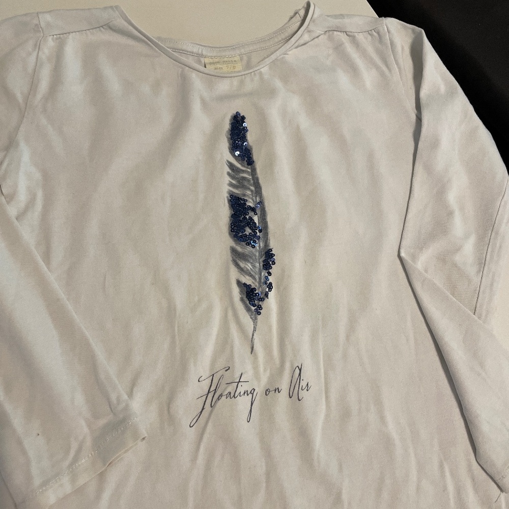 Zara girls long sleeves shirt